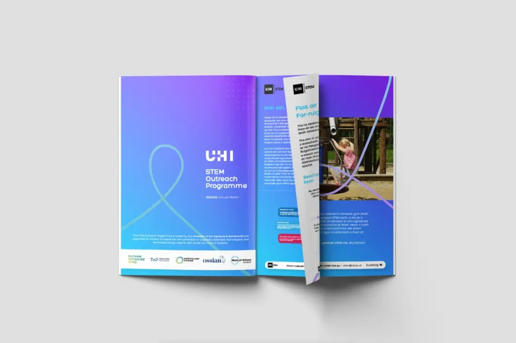 the university of highlands annual report designthe university of highlands annual report design