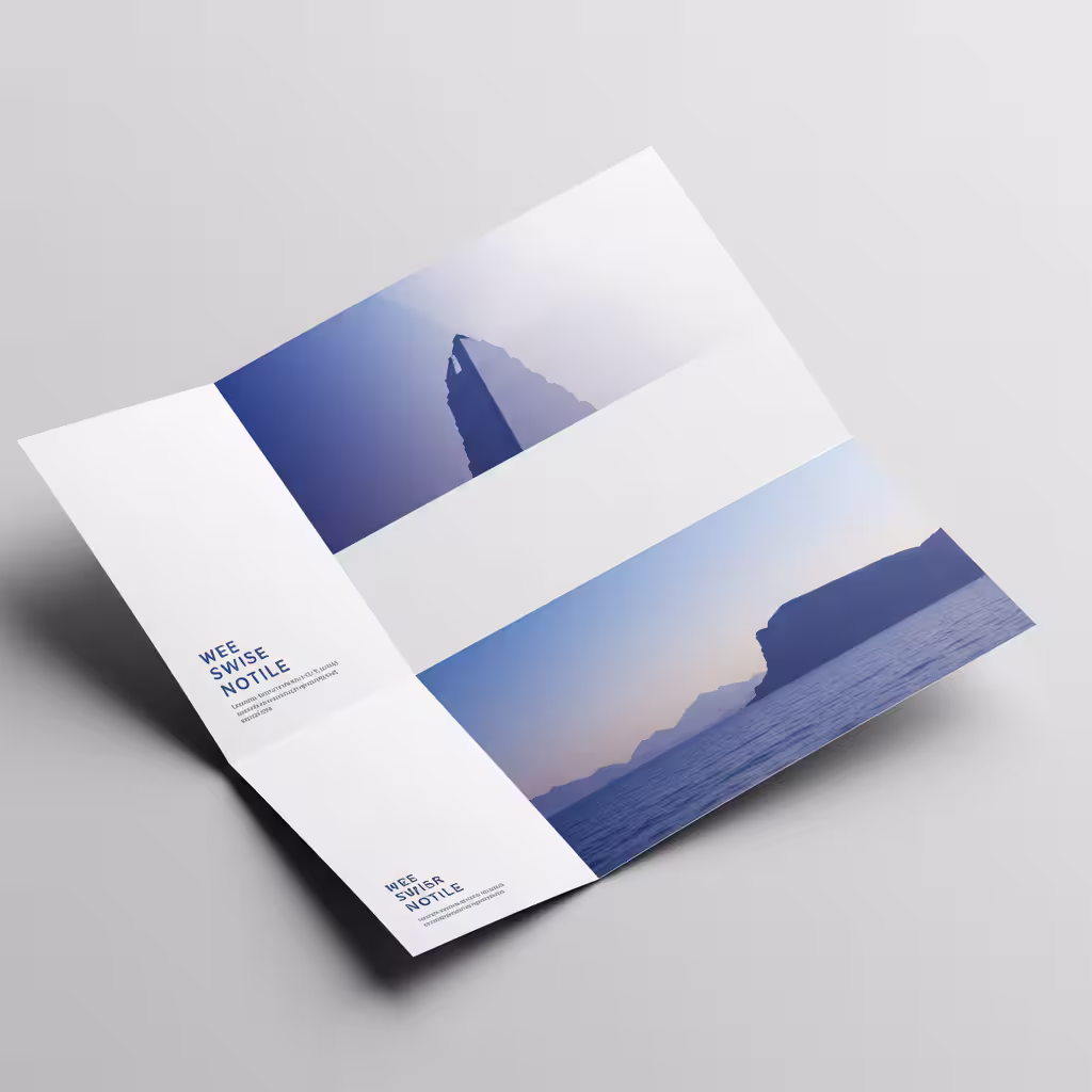Flyer and Leaflet Design 4 custom-shape and speciality leaflets Inverness