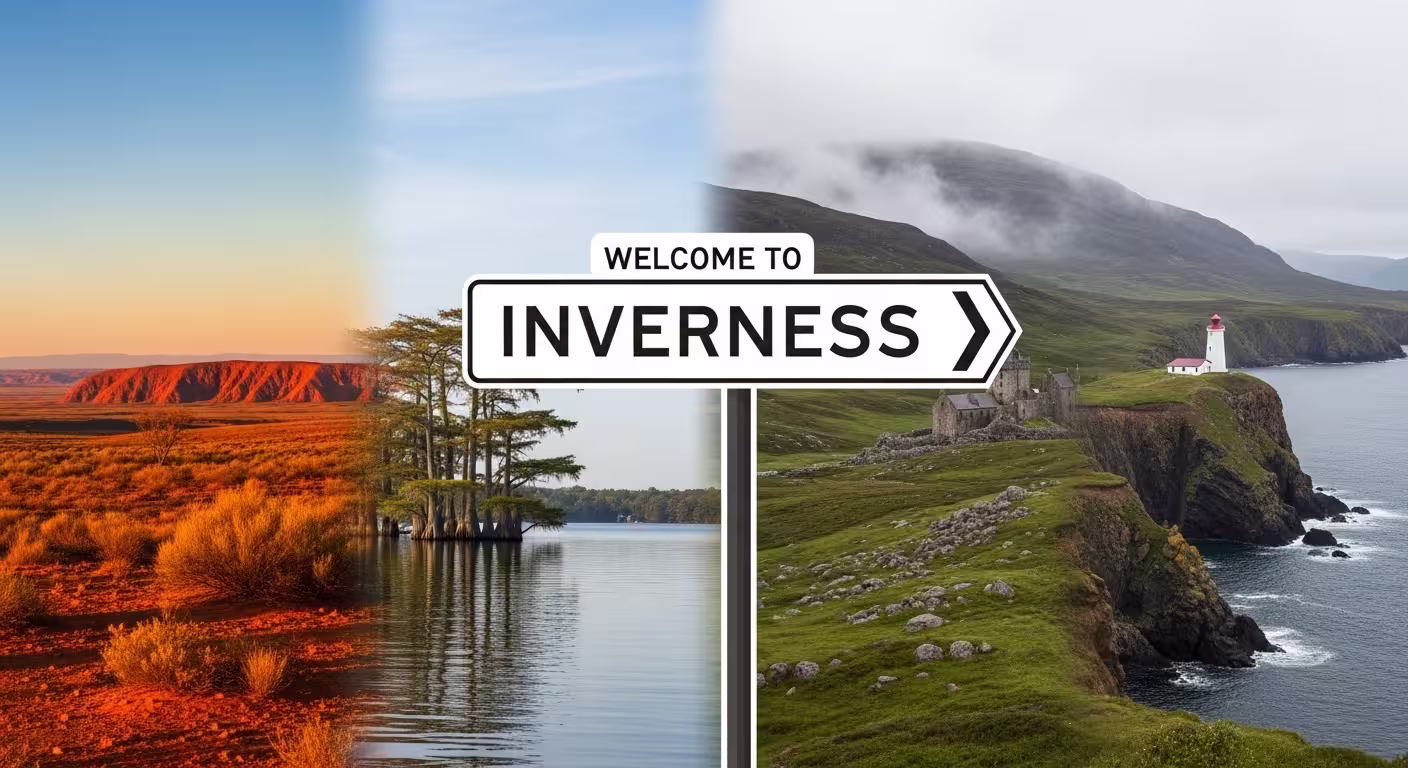 A Global Tour of Places Named Inverness