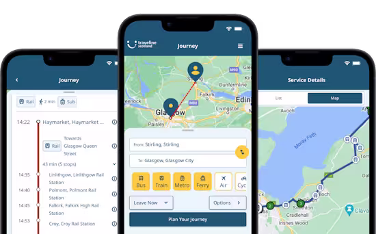 The Ultimate North Coast 500 Guide 26 Using Traveline App on the NC500 - NC500 Guide