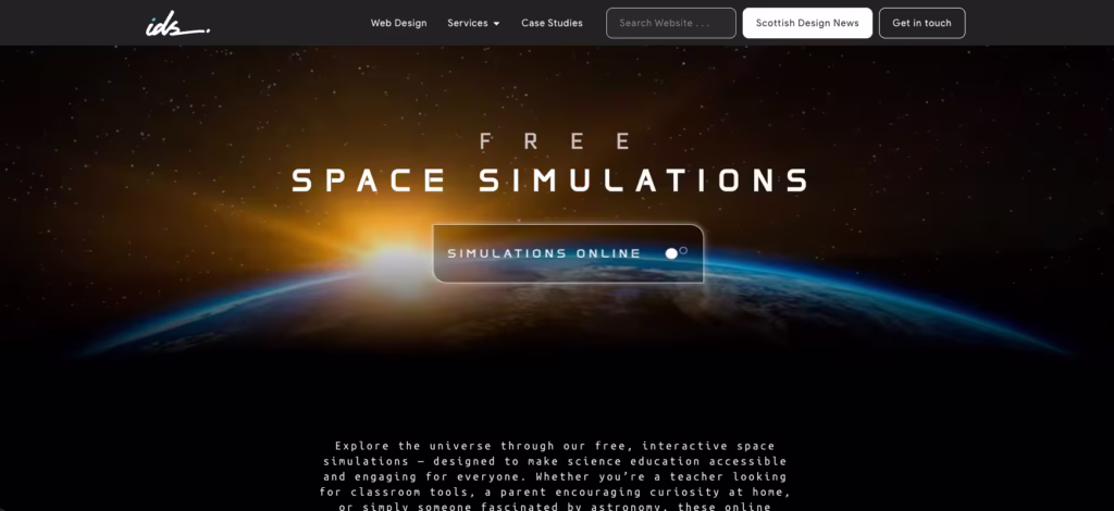 The Universe is One Click Away: The Best Free Space Simulations of 2026 5 Free Space Simulations by the Inverness Design Studio - Free Space Simulations