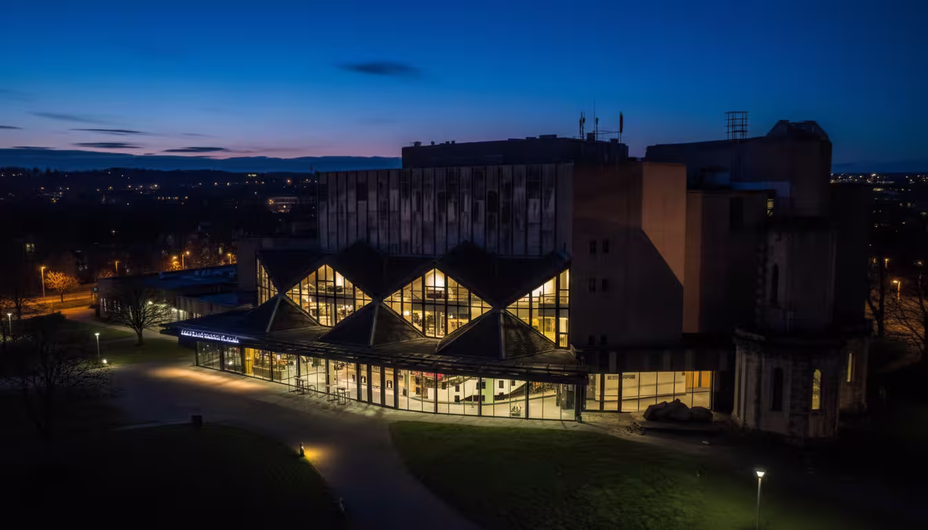 Eden Court Theatre from Above - The Eden Court Theatre Review