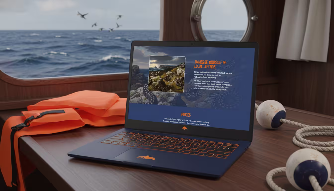 Stroma Wildlife Cruises e-commerce